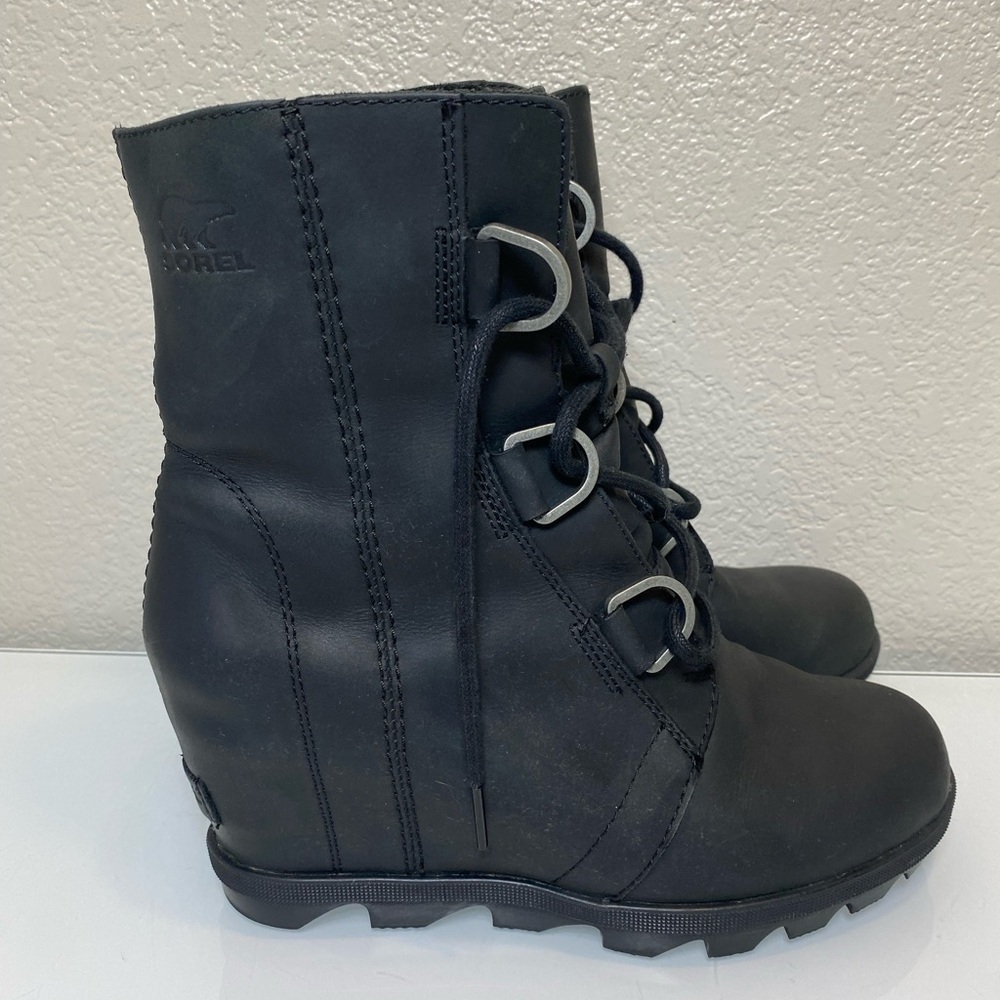 Sorel Black Ankle Boots